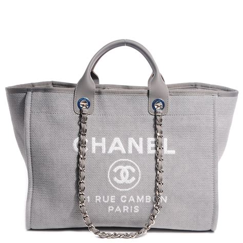 chanel canvas bag|More.